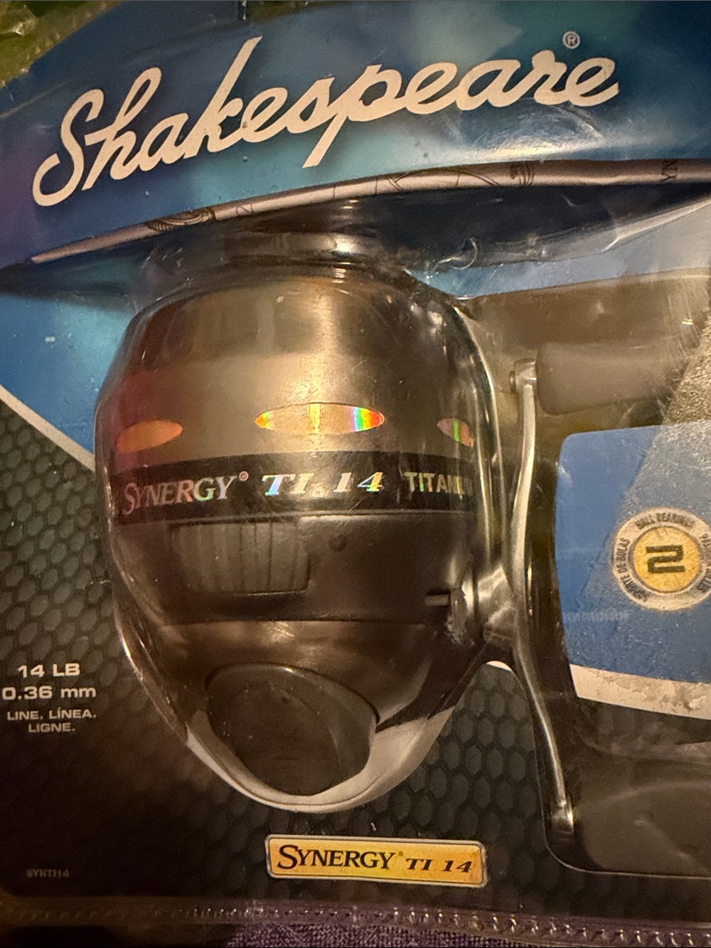 Synergy TI 14 Black Spincast Reel